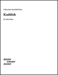 Kaddish piano sheet music cover Thumbnail